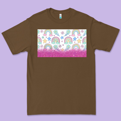 Doodle Doodle Rainbow Premium Tee Designed By Tumblerdesignbyshophia