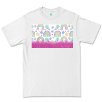 White doodle doodle rainbow Premium Tee - TumblerDesignByShophia