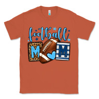 Copper Football mom blue team color Classic Tee - HowdyJamesFarm