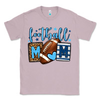 Lilac Football mom blue team color Classic Tee - HowdyJamesFarm