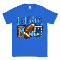 True Royal Football mom blue team color Classic Tee - HowdyJamesFarm
