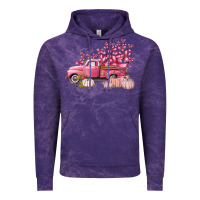 Cloud Purple Breast Cancer truck Vintage Hoodie - FaDigitalArtStudio