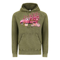 Vintage Olive Breast Cancer truck Vintage Hoodie - FaDigitalArtStudio