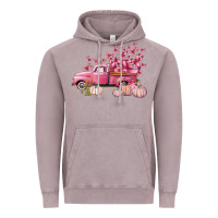 Vintage Zinc Breast Cancer truck Vintage Hoodie - FaDigitalArtStudio