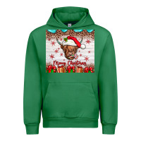 Emerald merry christmas cow Urban Hoodie - JahusDesignShop