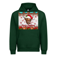Forest Green merry christmas cow Urban Hoodie - JahusDesignShop