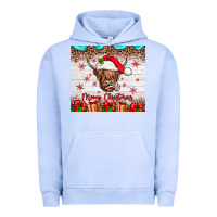 Pigment Grape Ice merry christmas cow Urban Hoodie - JahusDesignShop