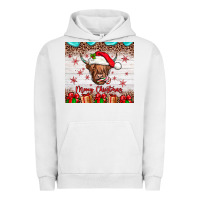Pigment Lunar Rock merry christmas cow Urban Hoodie - JahusDesignShop