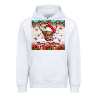 White merry christmas cow Urban Hoodie - JahusDesignShop