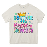Brother Of The Birthday Princess Heavy Core Tee | Teevron
