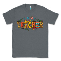 Charcoal Heather spanish teacher Classic Tee - RanaPortraitStore