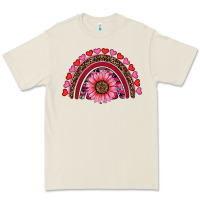 Bone valentine's day sunflower rainbow Premium Tee - RanaPortraitStore