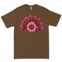 Cacao valentine's day sunflower rainbow Premium Tee - RanaPortraitStore