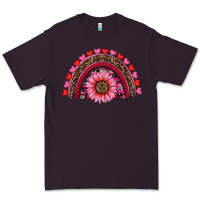 Plum valentine's day sunflower rainbow Premium Tee - RanaPortraitStore