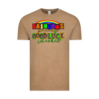Vintage Coffee Rainbows pinches good luck wisher St. Patrick's Vintage Tee - CowGirlArtShop