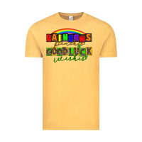 Vintage Mustard Rainbows pinches good luck wisher St. Patrick's Vintage Tee - CowGirlArtShop