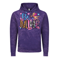 Cloud Purple be mine valentine's day Vintage Hoodie - OliviaCreatesArt