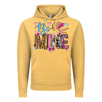 Vintage Mustard be mine valentine's day Vintage Hoodie - OliviaCreatesArt