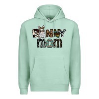 Seafoam bunny mom Premium Hoodie - CowhideDigitalArt