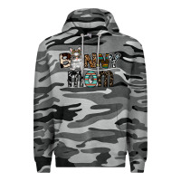 Slate Camo bunny mom Premium Hoodie - CowhideDigitalArt
