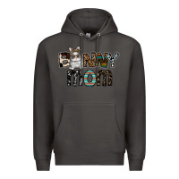 Smoke bunny mom Premium Hoodie - CowhideDigitalArt