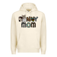 Tofu bunny mom Premium Hoodie - CowhideDigitalArt