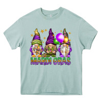 Arona Mardi Gras crew with gnomes Heavy Core Tee - NancyCooperArtShop