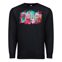 Black breast cancer  coffee cups Premium Sweatshirt - AdoDesignShop