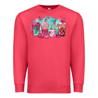 Cardinal breast cancer  coffee cups Premium Sweatshirt - AdoDesignShop