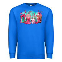 True Royal breast cancer  coffee cups Premium Sweatshirt - AdoDesignShop
