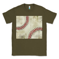 Army Green dirty baseball pattern Classic Tee - TumblerDesignByShophia