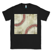 Black dirty baseball pattern Classic Tee - TumblerDesignByShophia