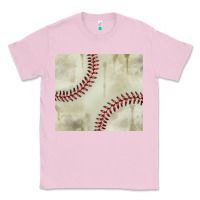 Bubblegum Pink dirty baseball pattern Classic Tee - TumblerDesignByShophia