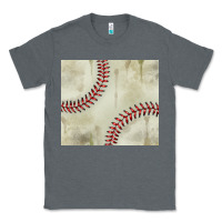Charcoal Heather dirty baseball pattern Classic Tee - TumblerDesignByShophia