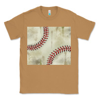 Toasted Coconut dirty baseball pattern Classic Tee - TumblerDesignByShophia
