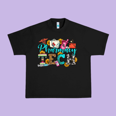 Pharmacy Tech Urban Heavy Tee Designed By Oliviacreatesart