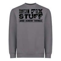Storm that's what i do i fix stuff and i know things funny Heavyweight Sweatshirt - maiPhamDesign