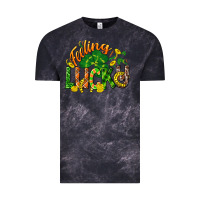 Cloud Black Feeling lucky St. Patrick's Day Vintage Tee - CowGirlArtShop