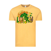 Vintage Mustard Feeling lucky St. Patrick's Day Vintage Tee - CowGirlArtShop