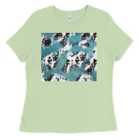Matcha teal glitter and cowhide Ladies Tee - TumblerDesignByShophia