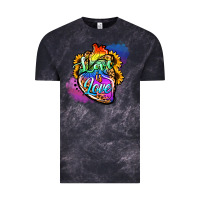 Cloud Black love is love pride Vintage Tee - Jasminsmagicworld