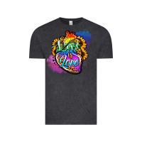 Vintage Black love is love pride Vintage Tee - Jasminsmagicworld
