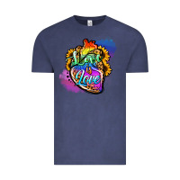 Vintage Denim love is love pride Vintage Tee - Jasminsmagicworld