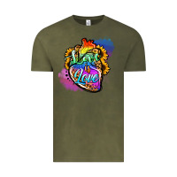 Vintage Olive love is love pride Vintage Tee - Jasminsmagicworld