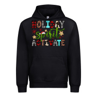 Black holiday spirit activate Urban Hoodie - JahusDesignShop