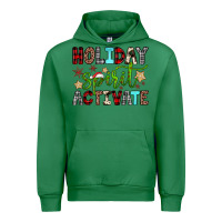 Emerald holiday spirit activate Urban Hoodie - JahusDesignShop