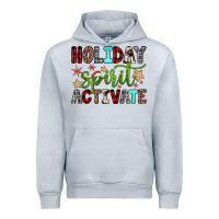 Heather Grey holiday spirit activate Urban Hoodie - JahusDesignShop