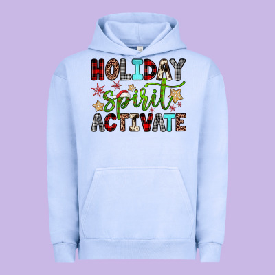 Holiday Spirit Activate Urban Hoodie Designed By Jahusdesignshop