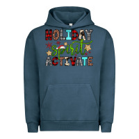 Pigment Midnight Navy holiday spirit activate Urban Hoodie - JahusDesignShop