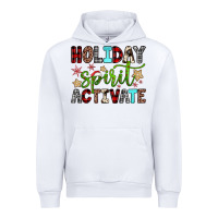 White holiday spirit activate Urban Hoodie - JahusDesignShop